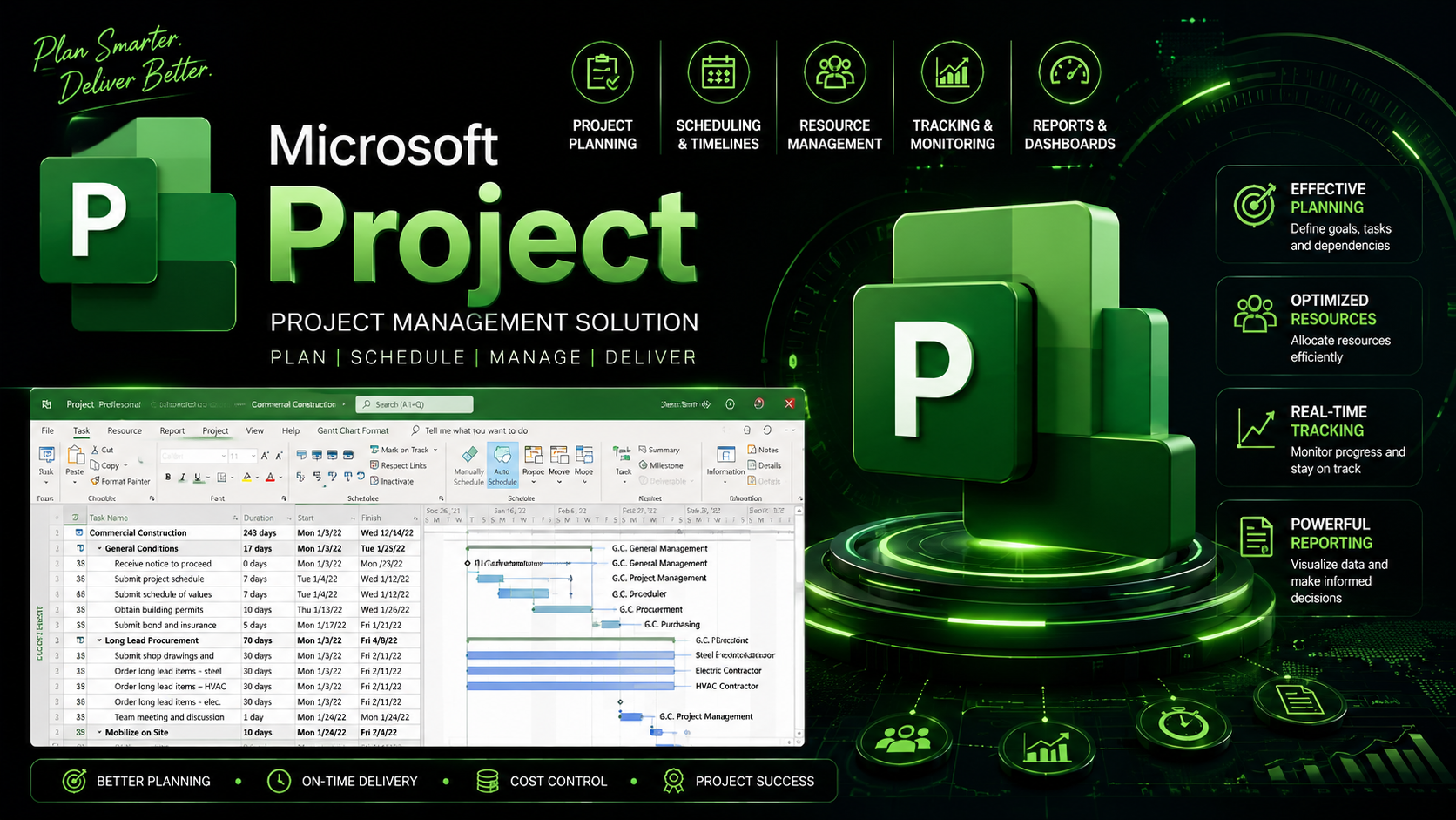 MSP (Microsoft Project)